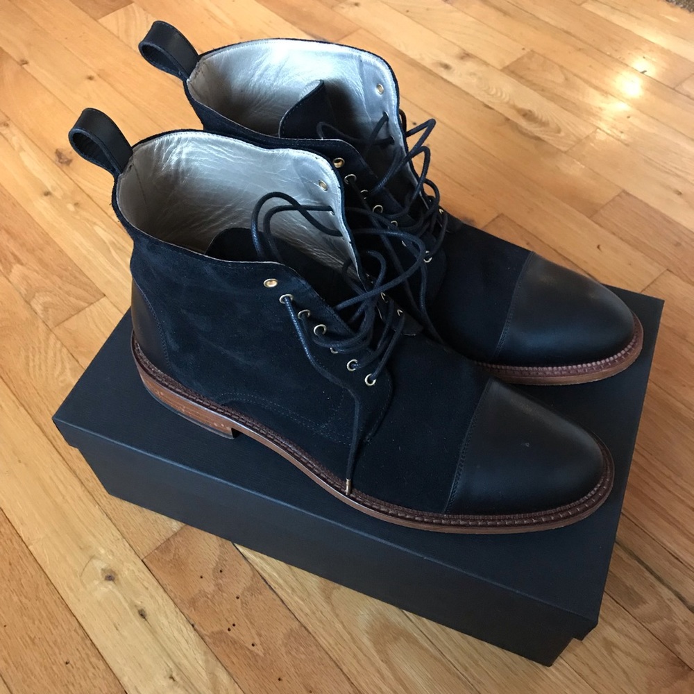 Taft Troy boot in black